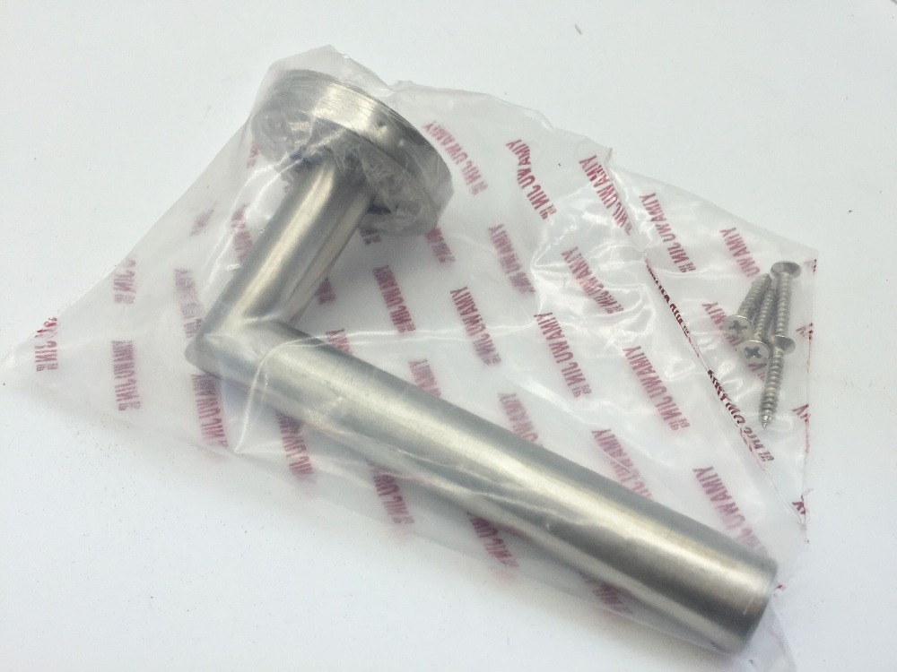 Stainless Steel Fixed Door Handle Furniture Knob Wall Garden 1Pc