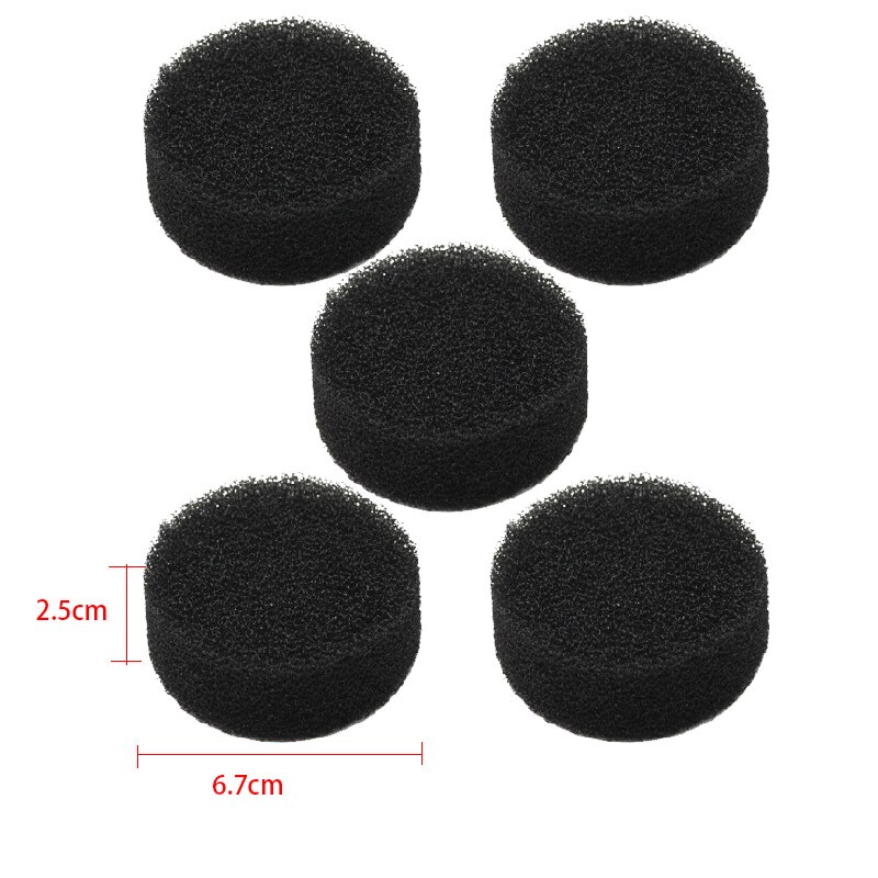 Filter Tumbling Fluidized Bed Biochemical Filter Material Filter Cotton Fish Tank Aquarium Oxygenation: 5pcs LH-600 Sponge