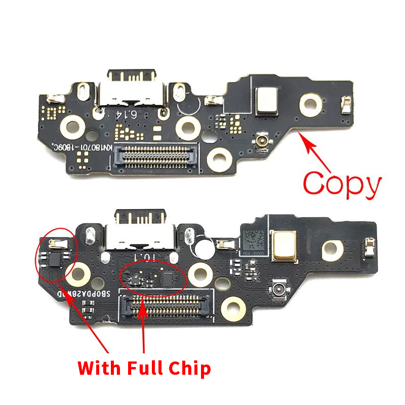 Placa de cabo flexível, porta de carregamento usb, conector plugue e microfone, para nokia x5 5.1 plus ta-1102 ta-1105 ta-1108 ta-110 ta-