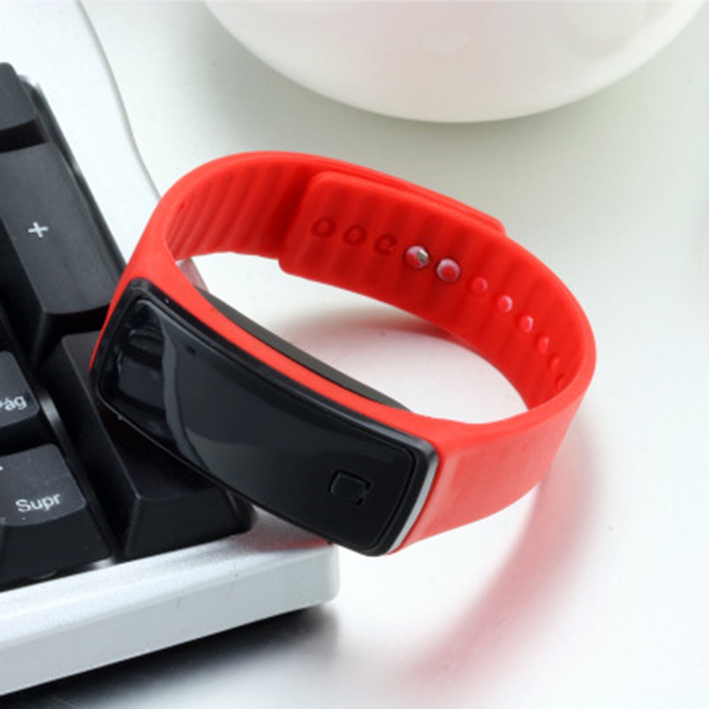 Multicolour Led Siliconen Polsbandje Armband Licht Gewicht Zachte Mode Fitness Klok Sport Band Horloge Voor Mannen Vrouwen: 3