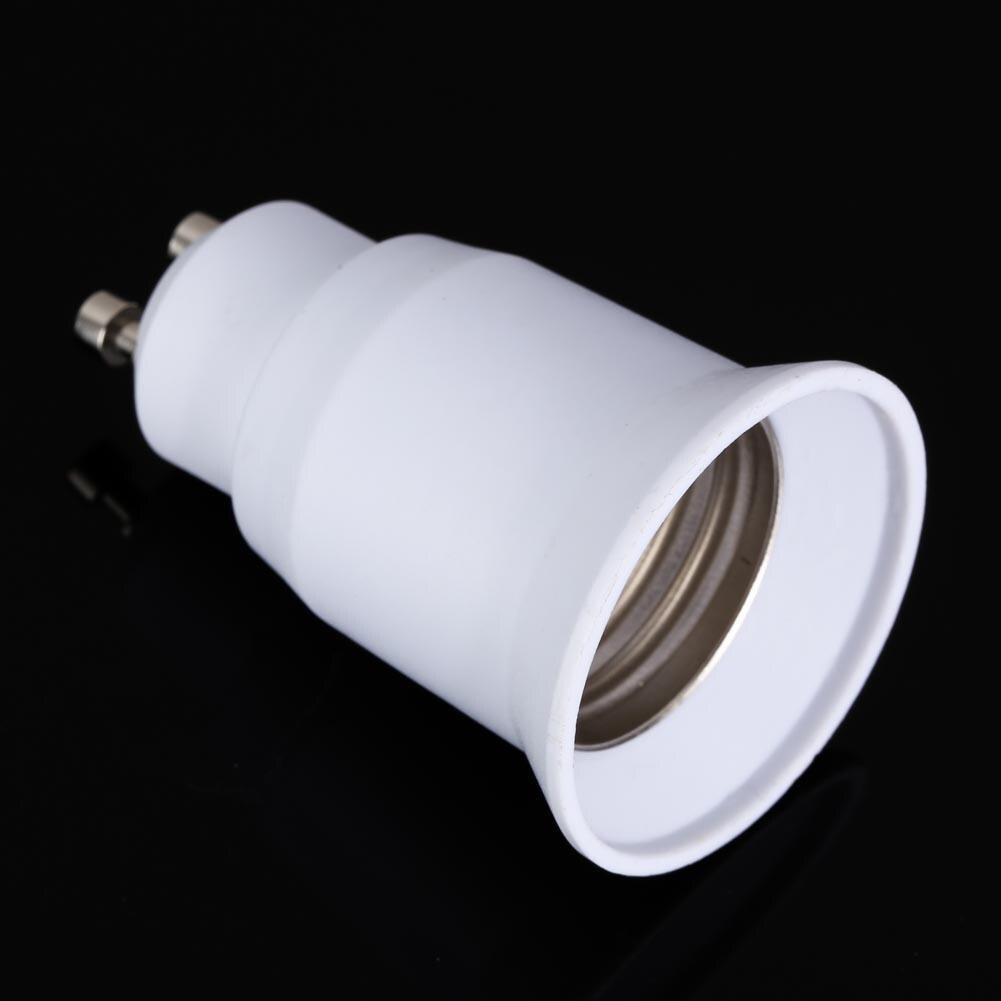 5 stk  gu10 til e27 utgangspunkt skrue lys lampe pæreholder adapter sokkel omformer lampeholder omformer