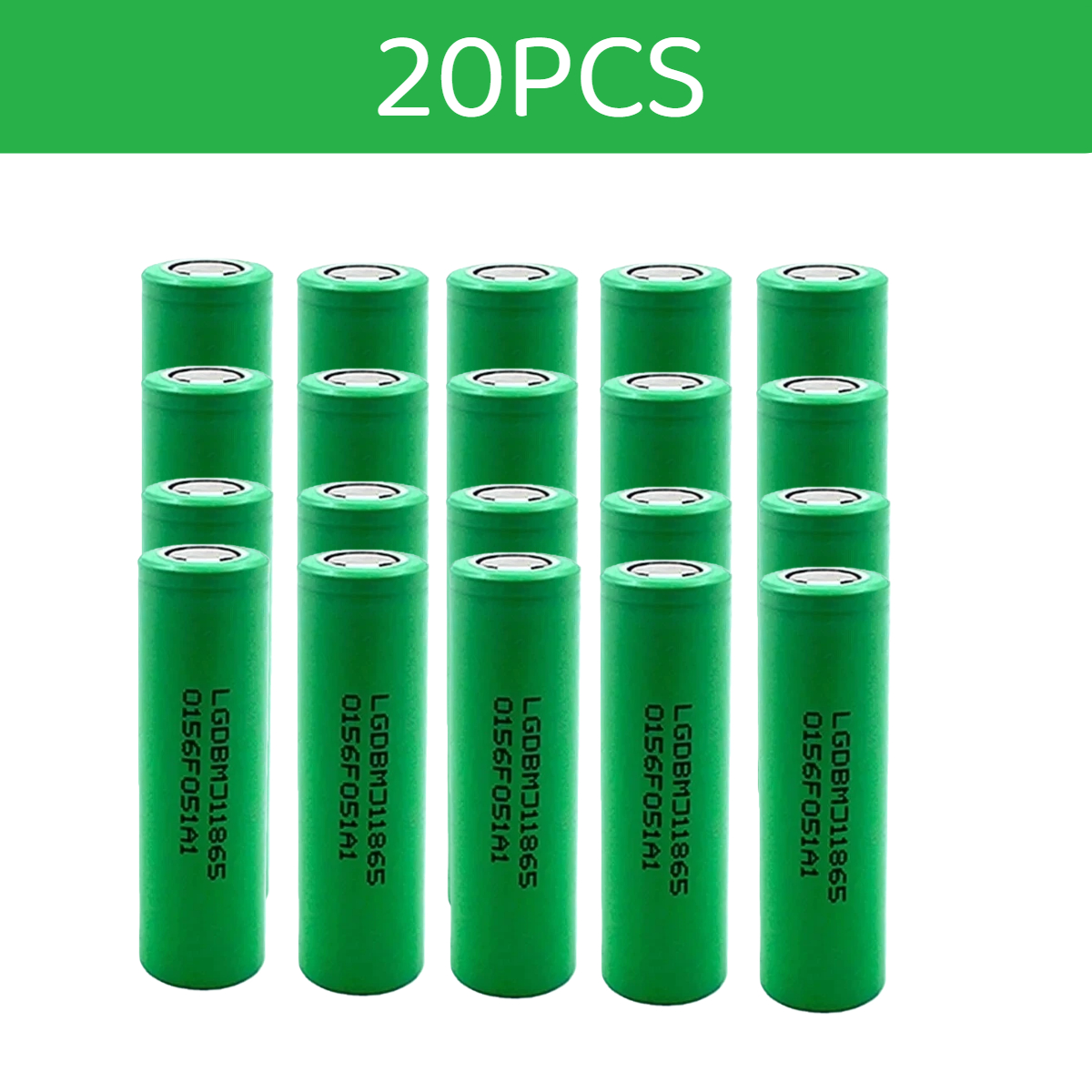 18650 lithium battery 3500mAh 3.7v 25A INR18650 MJ1 high power power tool battery 18650 rechargeable battery+Charger: green