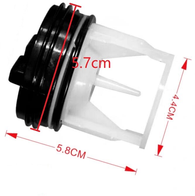 drain pump plastic plug replacement for Haier washing machine