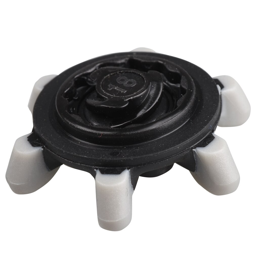 14 st golfsko spikar stift halkfri vrid snabb vridning skruv sko spikar tillbehör golf kort spik golf träningshjälpmedel: Svart