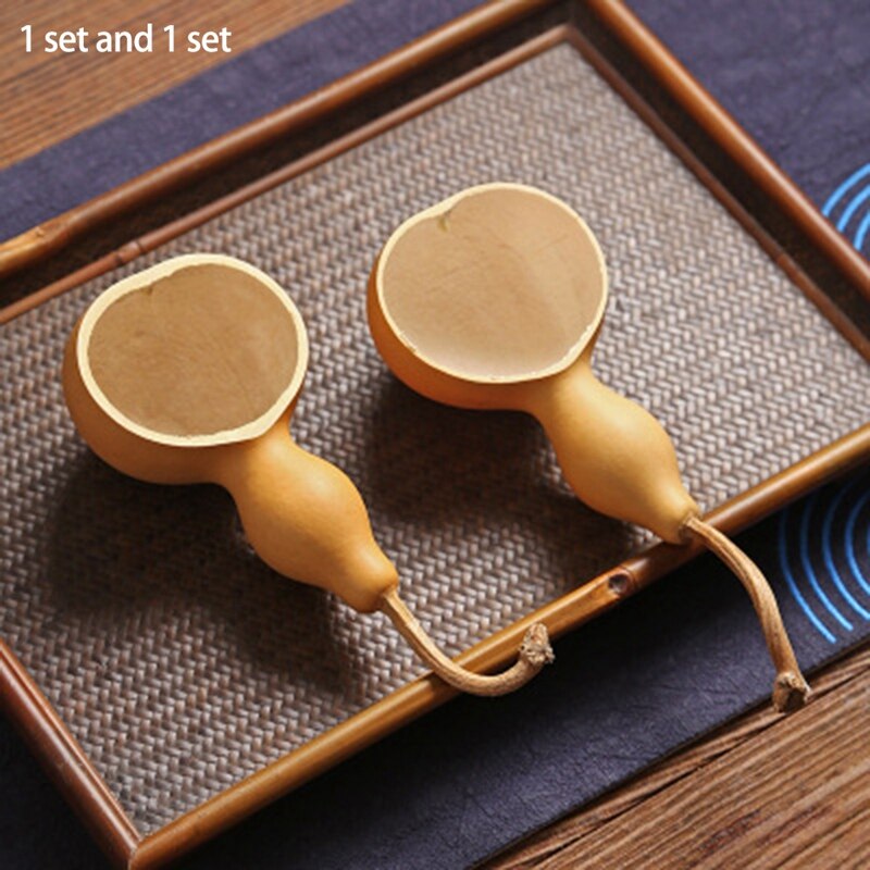 Natural Gourd Water Scoop Water Scoop Tea Spoon Tea Spoon Lotus Shovel Kungfu Tea Set Accessories