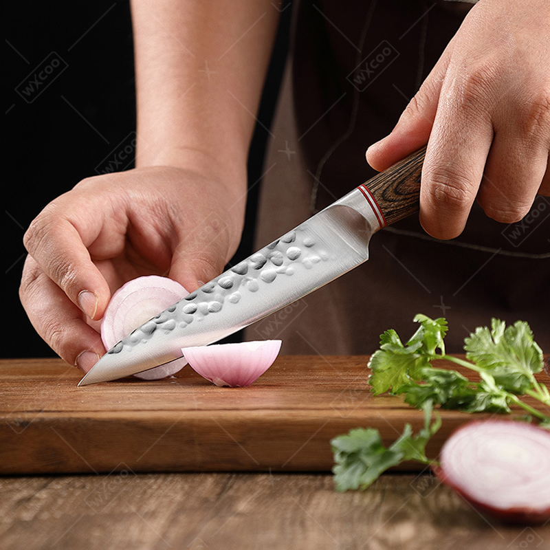 Professionele Keukenmessen Vleesmes Slagersmes Gesmeed Hamer Uitbeenmes Paring Roestvrij Staal Snijden Koken Messen