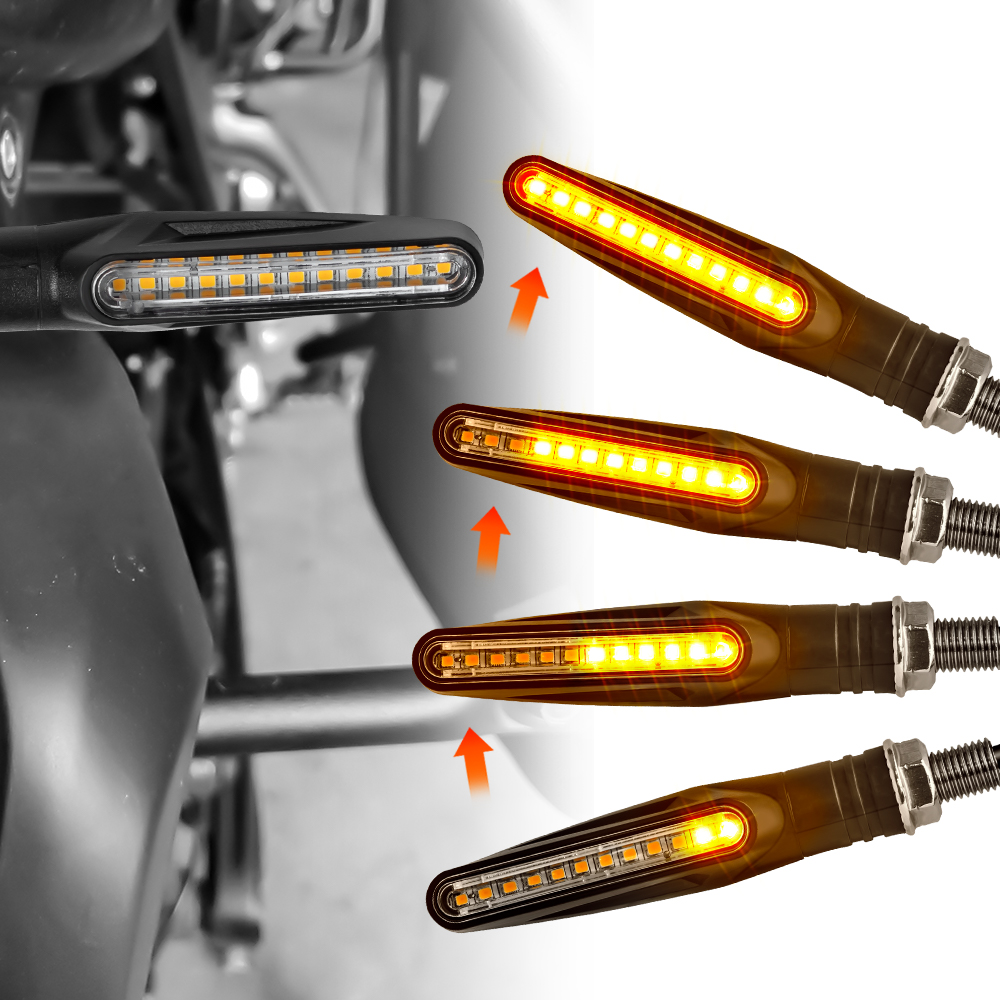Motorrad LED Blinker Licht Motorrad Blinklicht Motorrad Blinker Indikatoren