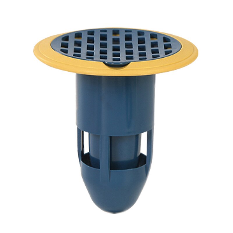 Anti-insect And Deodorant Floor Drain Kitchen Sink Strainer Bathroom Anti Toilet Sewer Smell Soft Sealant to Prevent Odor: Blue