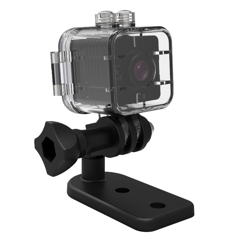 SQ12 Mini Wifi Remote Camera Ultra High Definition 155 Graden Groothoek Lens draagbare camera met waterdichte behuizing
