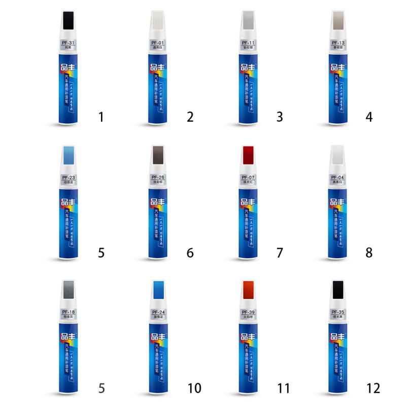 Matt Auto Kratzer Reparatur Stift Auto Pflege 12 Farben Auto Kratzer Reparatur Farbe Pflege Auto Farbe Stift