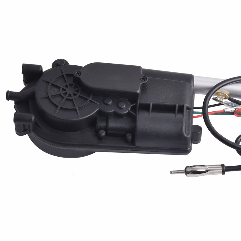 Antena eléctrica de señal para coche, potenciador automático de Radio aérea, Kit de antena telescópica de acero inoxidable