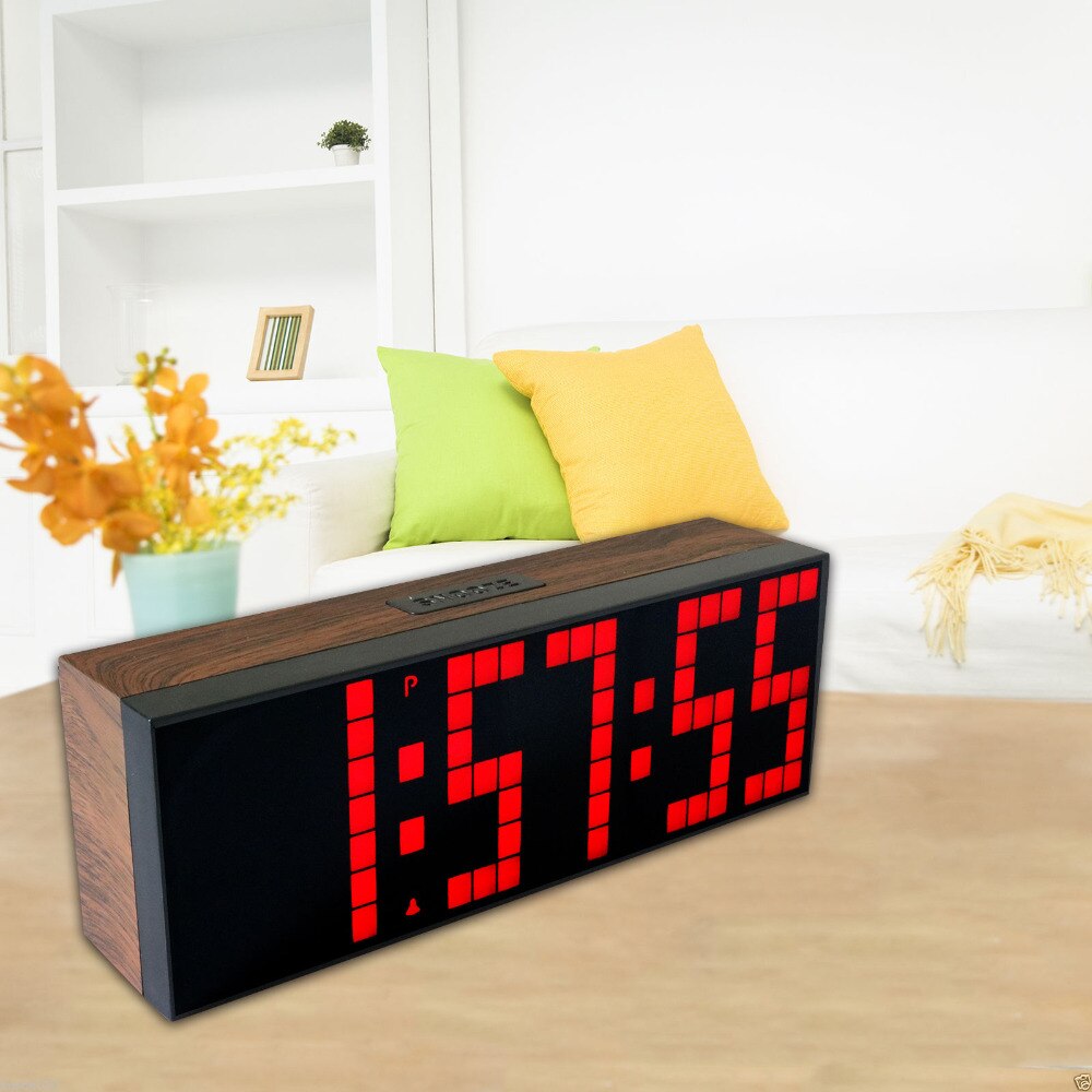 Large Digits LED Clock with Multi-Function Use for... – Vicedeal