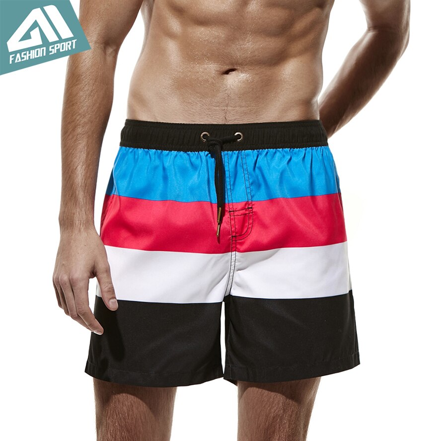 Men's Board Shorts Fast Dry Summer Vacation Beach Surfing Shorts for Men Sport Running Swimming Trunks Male AM2057