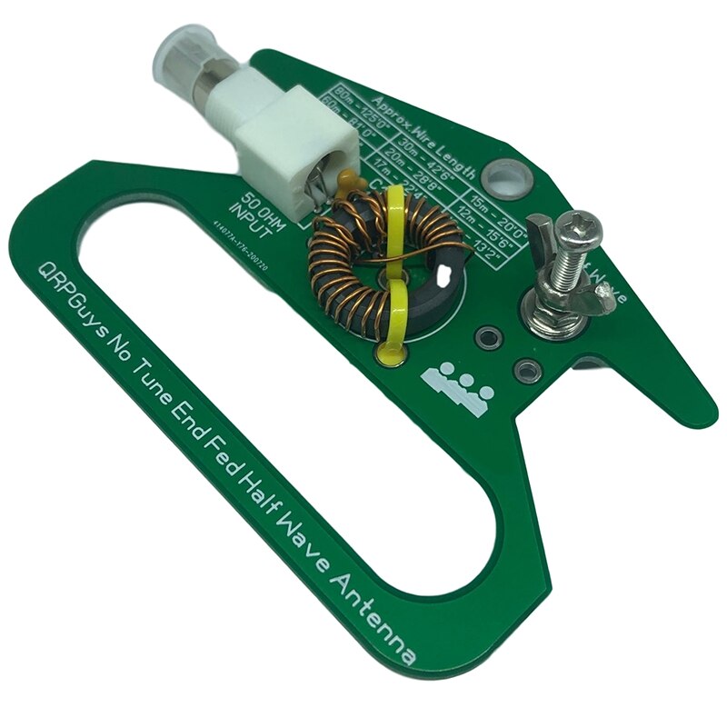 DIY Portable No Tune End Fed Half Wave Antenna 50Ohm Single-Band 80M-10M End-Feed Half-Wave Linear Antenna