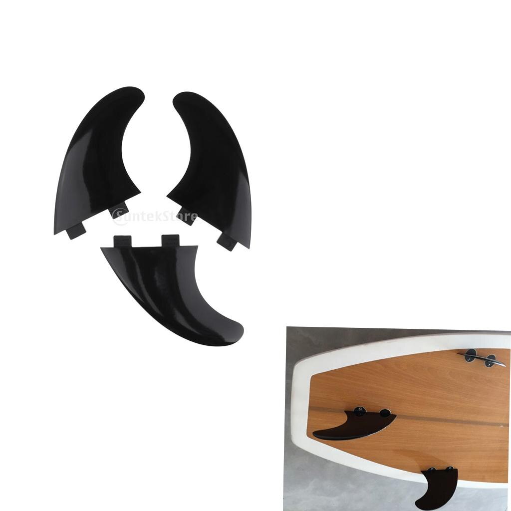 Triporteur renforcé pour planche de surf, 3 pièces, pour Base G5 Style noir