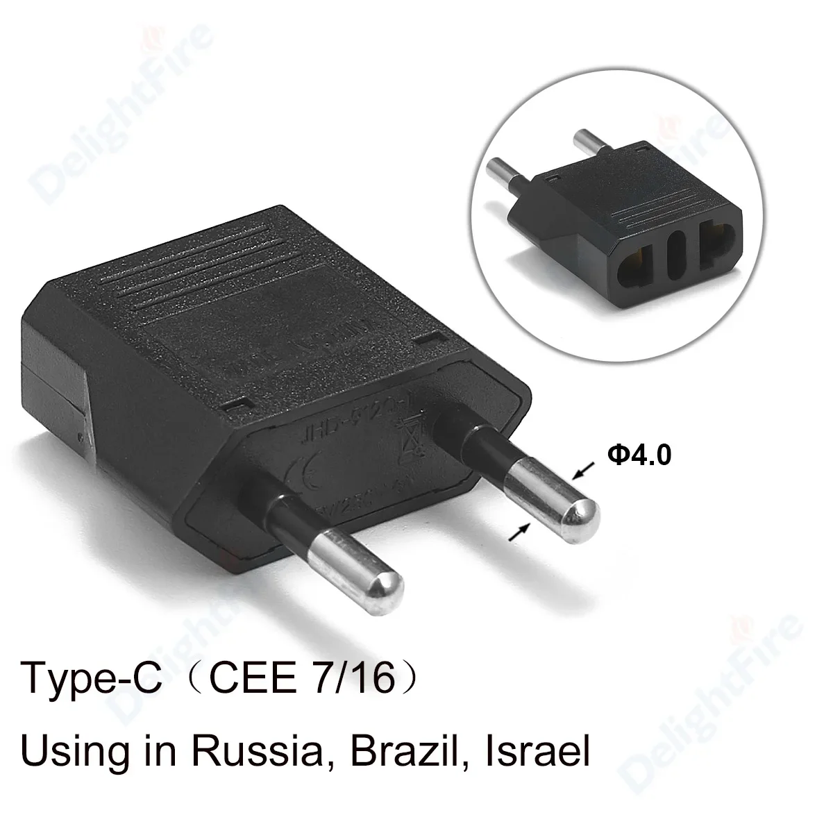 EU Plug Adapter AU American US To EU Euro Travel Adapter Type C Electric Plug Converter Power Sockets AC Outlet Power Converter: Blue / Universal Plug