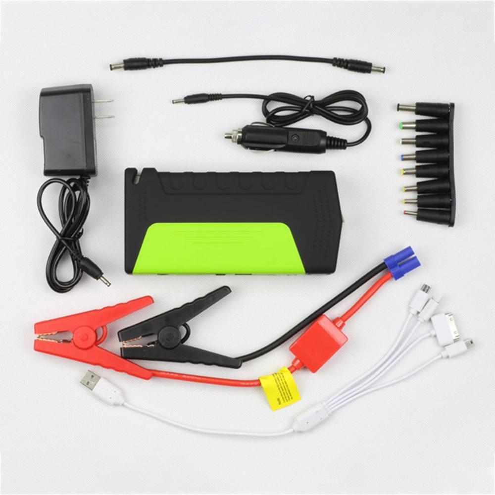 Car Emergency Start Power Supply Car Jump Starter Mobile Spare Battery Ignition with Power Bank Multiplefunctions