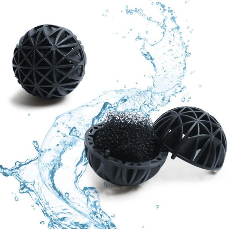 Bolas bioquímicas de 16mm para acuario, bolas bioquímicas para filtro de Acuario, accesorios para pecera, , 100 Uds.