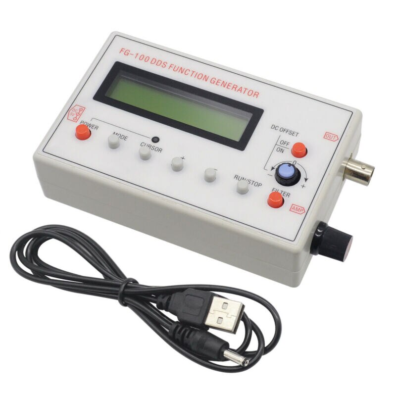 1Hz-500kHz DDS Function Signal Generator Sine + Triangle + Square Wave Module SSR
