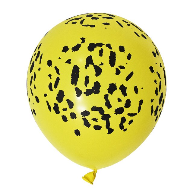Ebene Fußabdruck Ballon Hund Pfote Tiger drucken Leopard Kuh Fünf-seitige Druck Ballon Pfote Hund Ballon Geburtstag Party Dekoration: Leopard / 10Stck