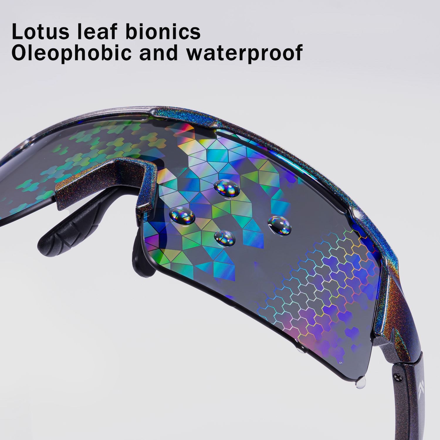 KAPVOE Nuova tecnologia Nano Lenti Occhiali da ciclismo sport tutto'aria aperta Occhiali da suola Bici UV400 Occhiali Uomo Donna Occhiali da bicicletta da strada