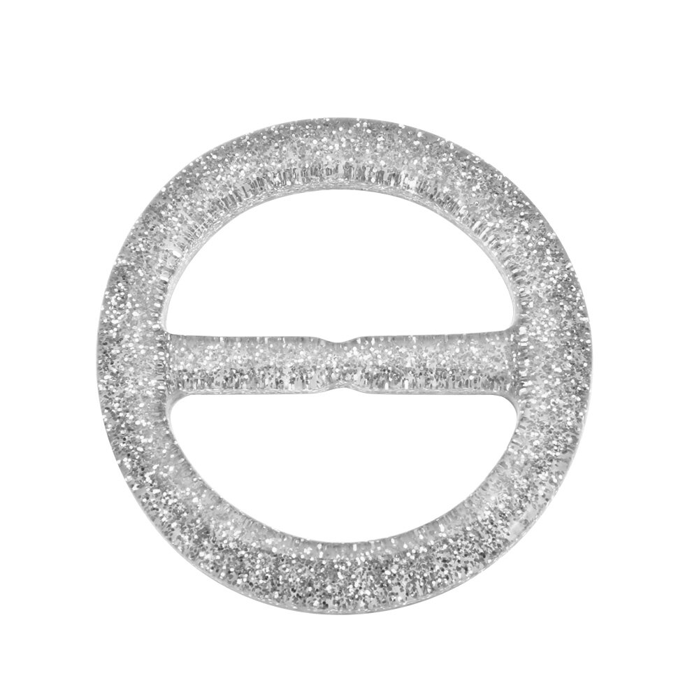 Round Resin Belt Buckle Scarf Clips Ring Adjust Buckle T-shirt Coat Waist Buttons DIY Clothing Decor Crafts Garment Accessories: 11
