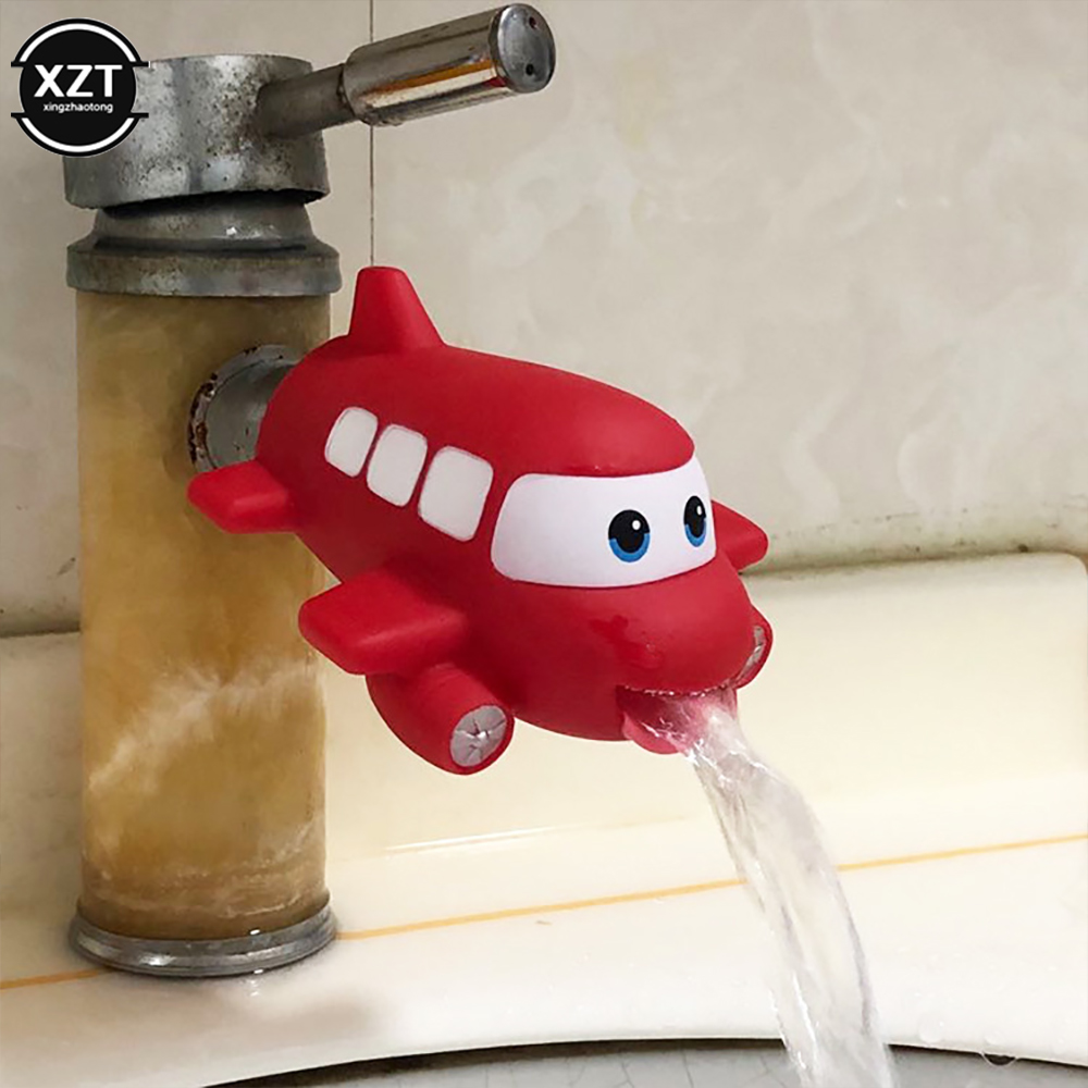 Niedliche Tier-Wasserhahn-Verlängerung für Kinder, hilft beim Händewaschen, Waschbecken, Wasserhahn-Verlängerung, Badezimmer-Waschbecken-Wasserhahn-Verlängerung für Kinder und Kleinkinder ﻿