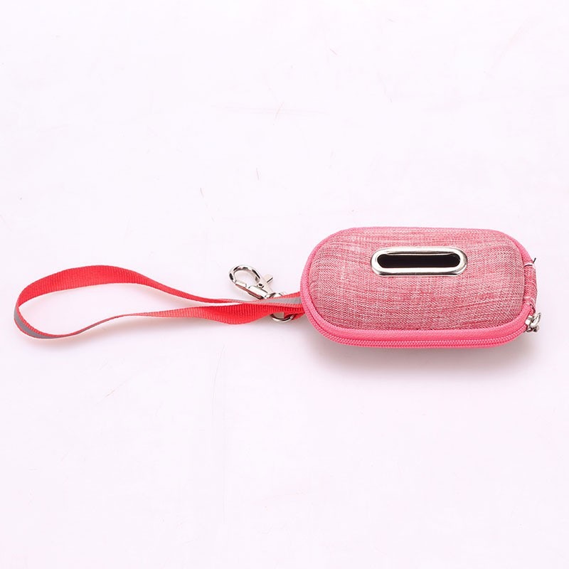1Pcs Baby Stroller Garbage Bag & 1pc Storage Box Portable Rubbish Container for Kindergarten Baby: Red
