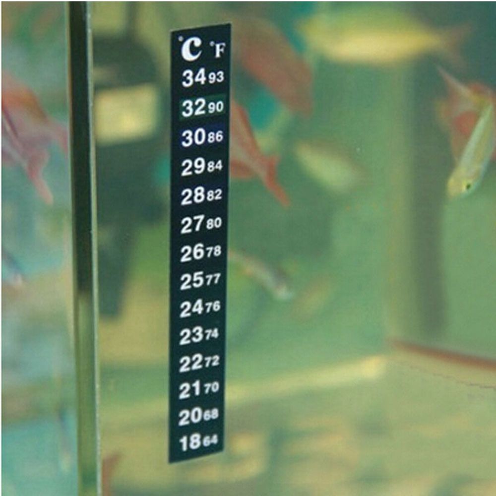 Lcd Digitale Thermometer Lijm Stok In Het Aquarium Aquarium Venster Strip