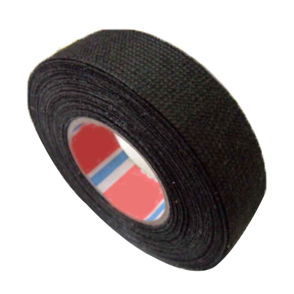 Cinta adhesiva para coche, Cables para envolver, arnés de Cables, tela, cinta Termocontraíble, resistente a los ruidos, amortiguación de 19mm x 25m