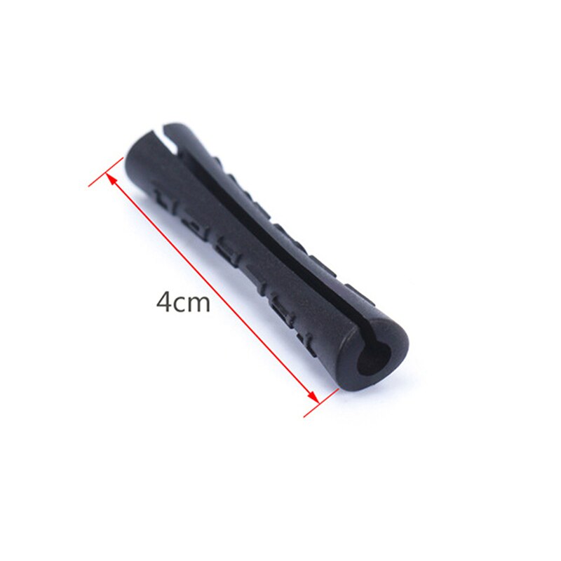 Bicycle Brake Cable Housing Mtb Rubber Protective Sleeve Brake Cable Protectors Guides Bike Accessories: black