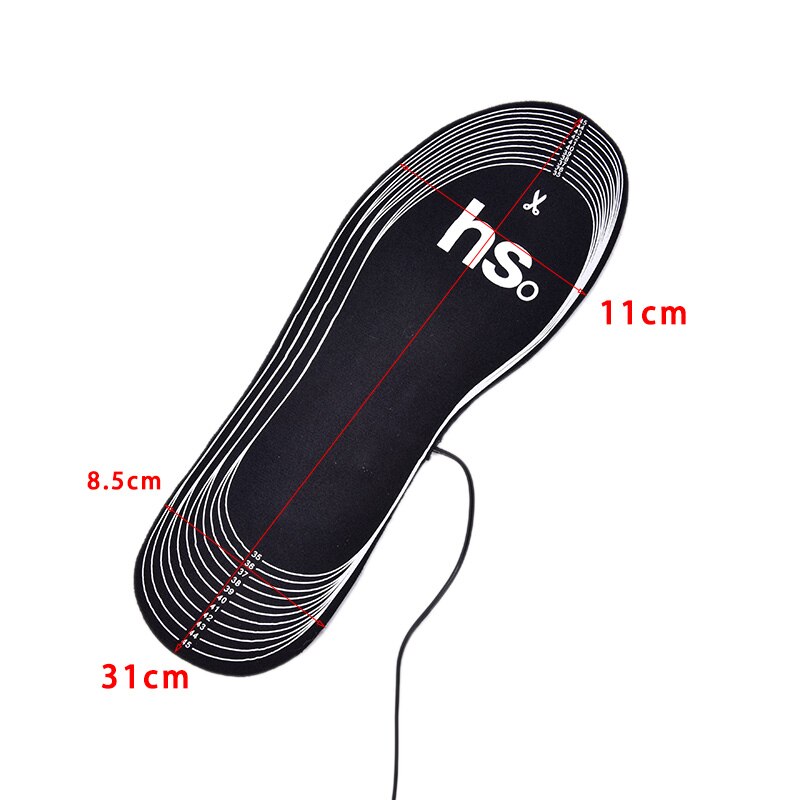 Winter Ski Einlegesohle Wiederaufladbare Beheizte Einlegesohlen Fuß Erwärmung Einlagen Thermische Elektrische Batterie Einlegesohlen Beheizten Außen Sport