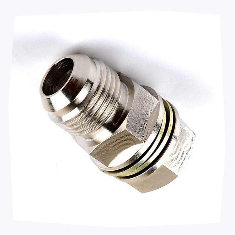 1PCS Car Modified Accessories DIY Turbo Oil Pan / Oil Sump Return Drain Adapter Bung Fitting 10AN No Weld