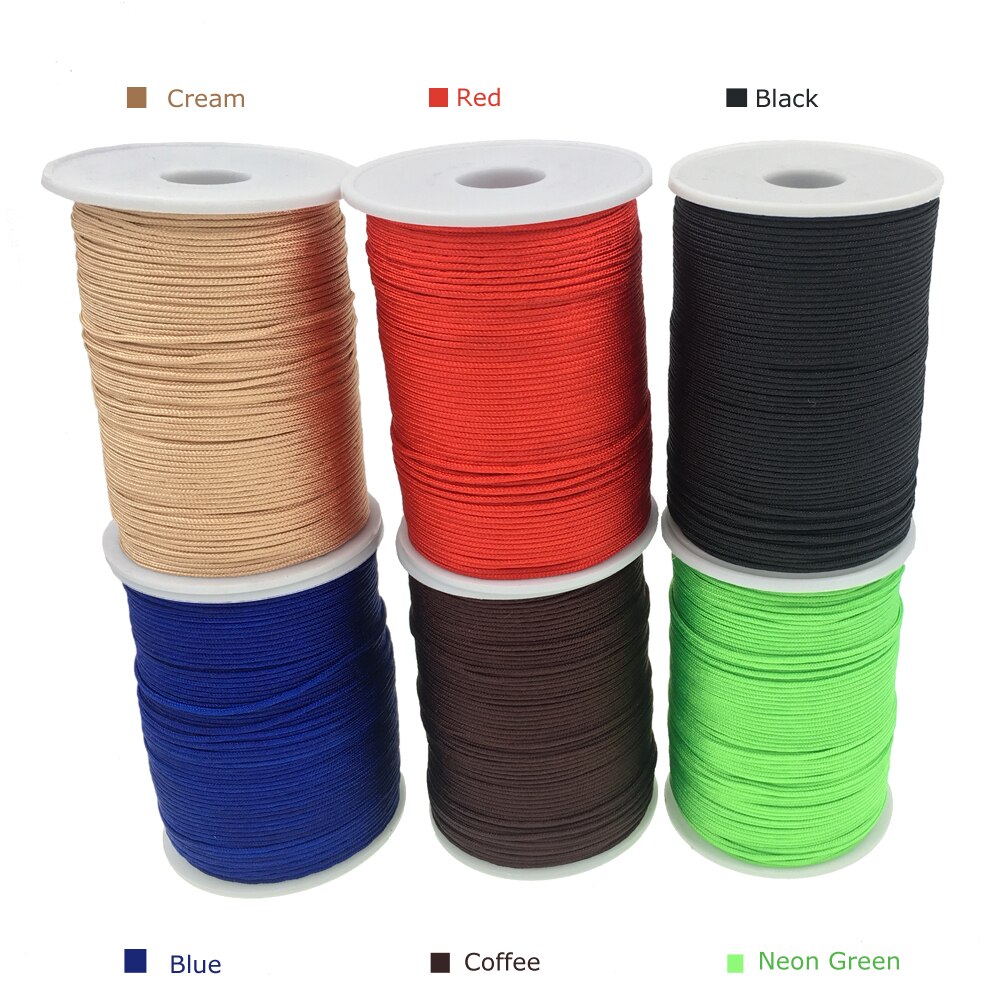 YOUGLE 180 mètres 1 brin 150LB 1.5mm Paracord Parachute cordon lanière tente ligne de pêche Camping randonnée en plein air