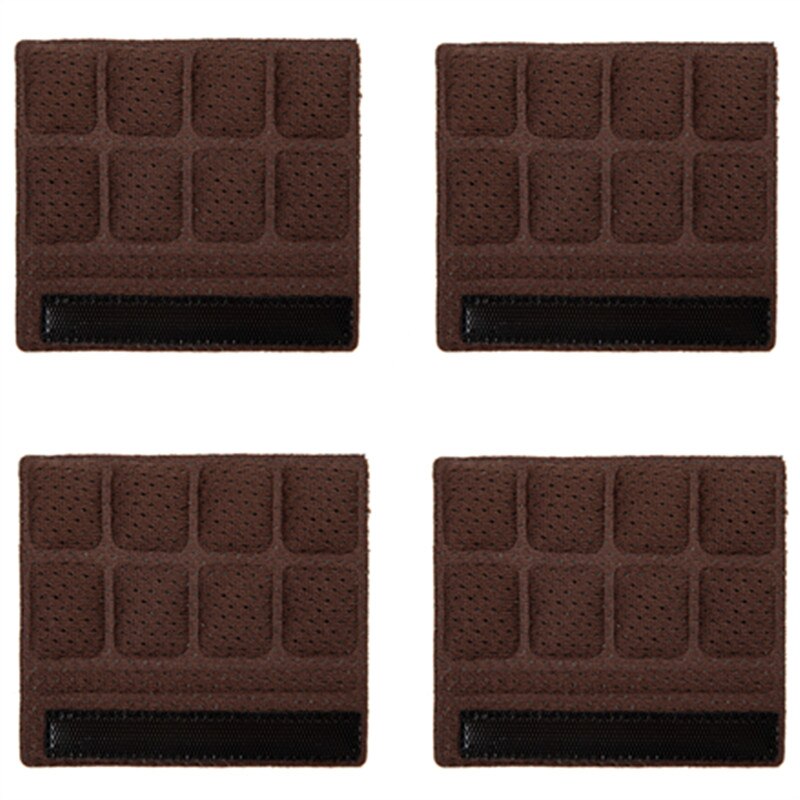 Helmet Chin Pads Foam Pads Set Chin Strap Padding Replacement Universal for Cycling Bike Motorcycle Helmet 4PCS: Brown 4PCS