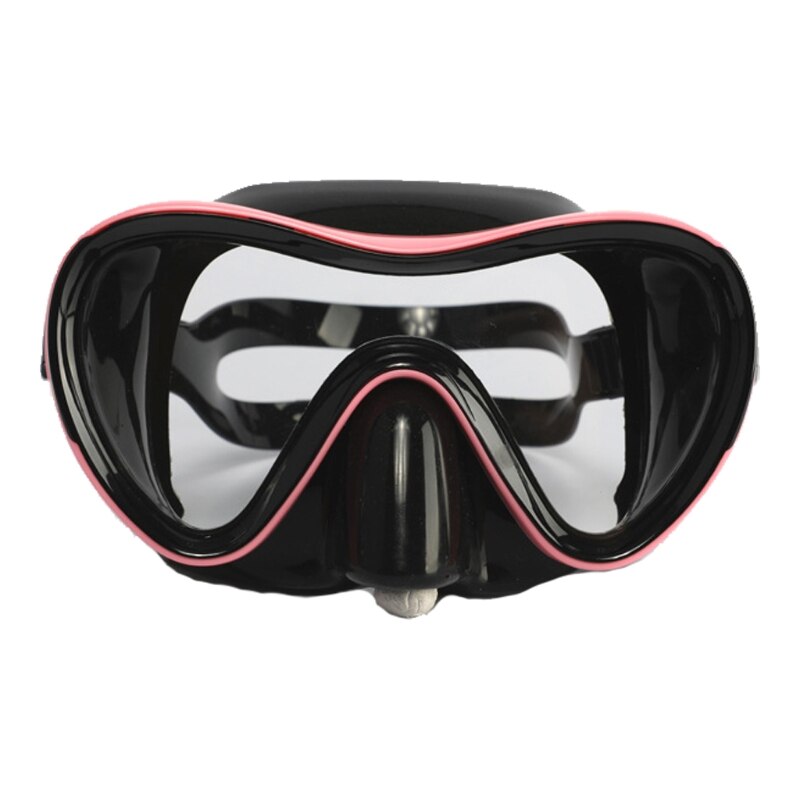 Snorkel Duikbril Zwemmen Masker Zwembril Met Neus Cover, anti-Fog Gehard Glas Scuba Masker Met Siliconen Band