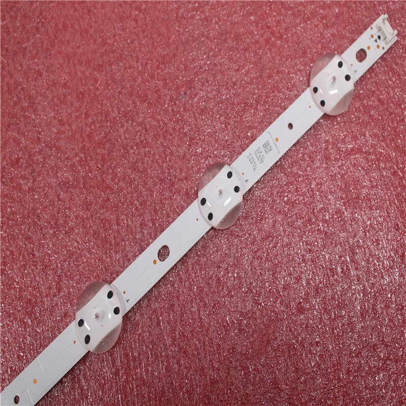 Led Backlight 2 Peças SUNG WE1 55V0 E74739 94V-0 43 &quot;V17 ART3 2867 Rev0.3 1 10leds 85cm