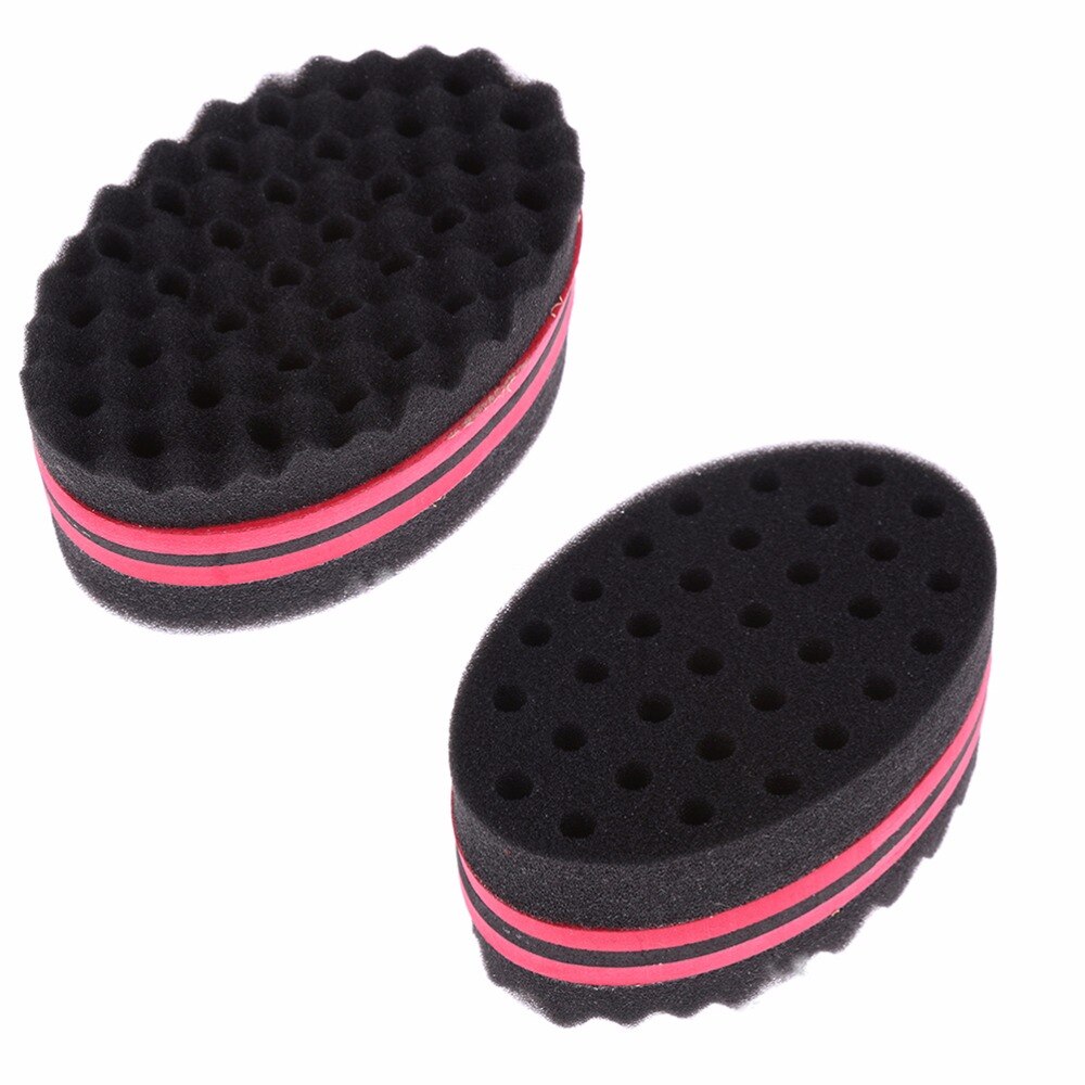Wavy Sponge Oval Double Sided Flat Large Hole Wavy Small Hole ... – Vicedeal
