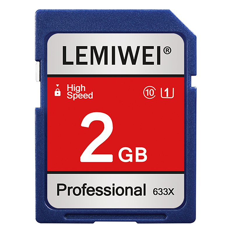 Lemiwei 256 mbx sd card 512 mb high-speed professional 633- 2 gb speed memory card 1 gb class 10  u1 -i for cameras: 64 gb