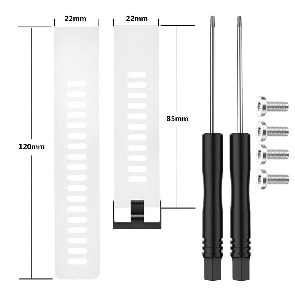 Nyaste för garmin forerunner 35 30 byt ut silikon klockarmband armband & verktyg uk
