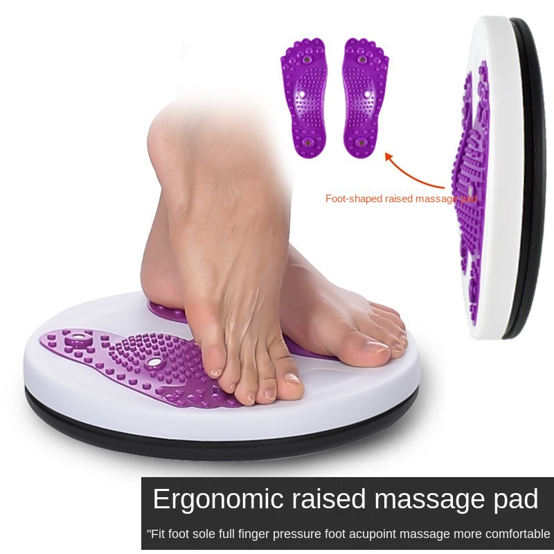 Planche d&#39;équilibre à disque tournant pour la taille, équipement de Fitness pour le corps à la maison, rotation aérobique, plaque de massage magnétique, Wobble