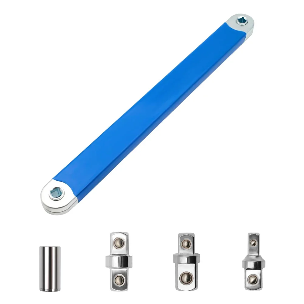 Ratchet Torque Extension Wrench Mechanical Workshop Automotive Garage Tools Car Spanner Mixed Multifunction Dynamics Hand Tools: Gold