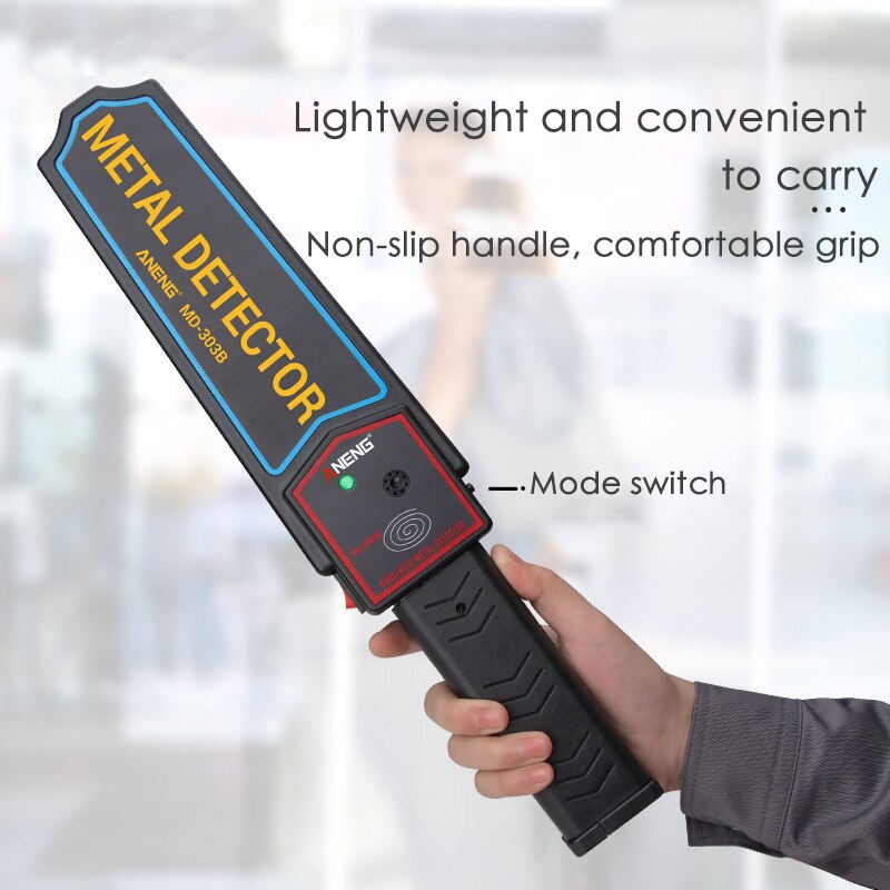 Sensitivity Metal Detector Super Scanners Portable Handheld Security Metal-finder Electronic Probe Security Metal Detector
