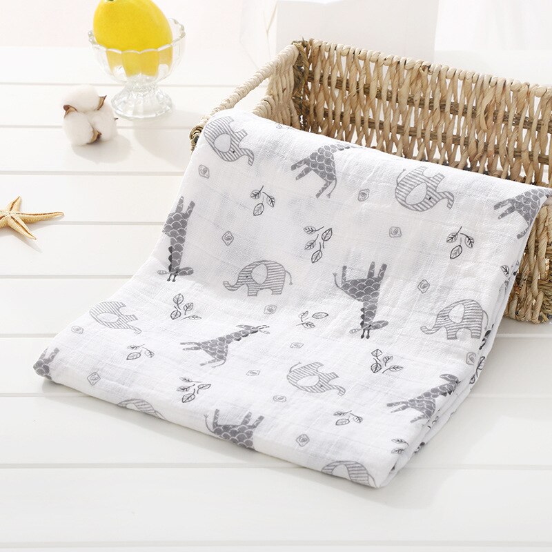 Babyfilt nyfödd babysjal swaddle filt stor storlek muslin babyskydd filtar stickade spädbarn swaddles nyfödd fotografering: 2