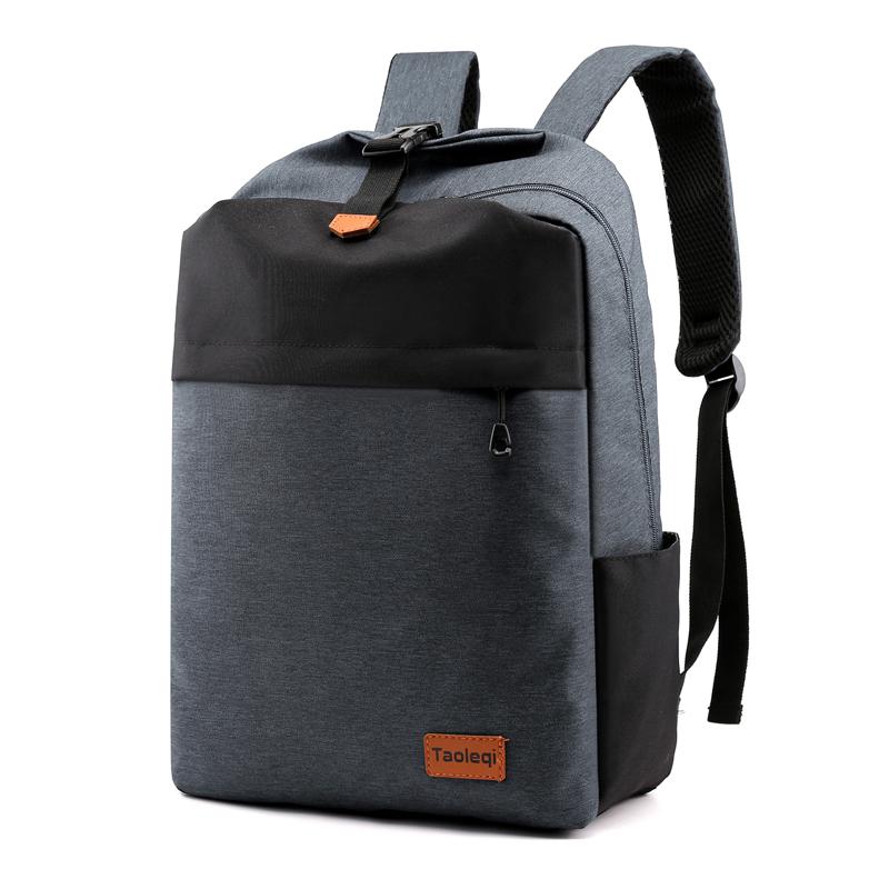 Rucksack Männer Rucksack Laptop Wasserdichte Rucksack Rucksack Mochilas Männlichen Schulter Tasche Für Teenager Jungen: tief grau