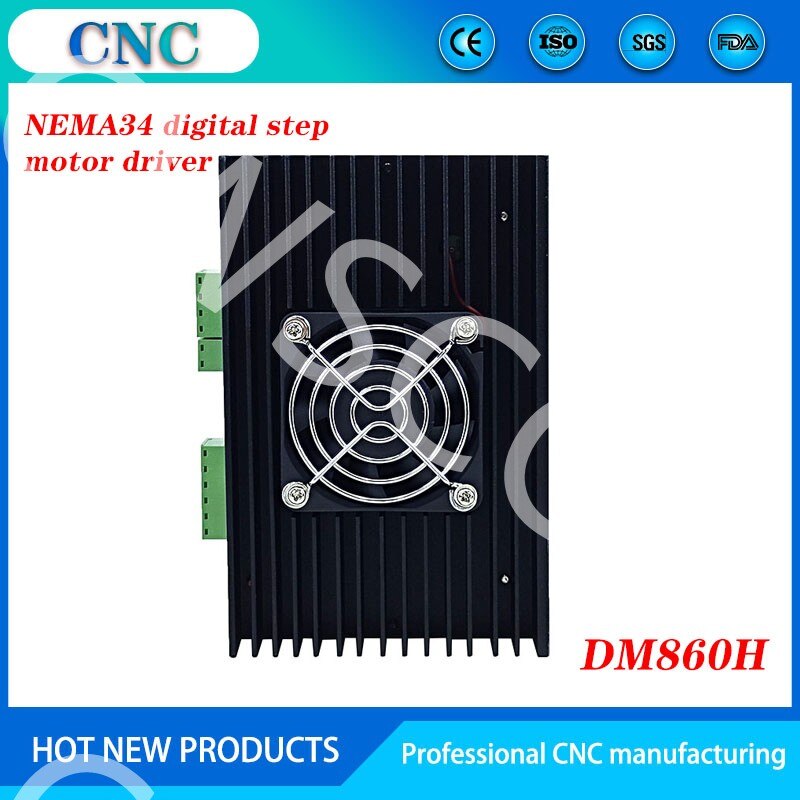 Stepper motor driver Dm860H Microstep Motor Two-phase DC motor speed controller for 57 86 stepper motor Nema 23 34