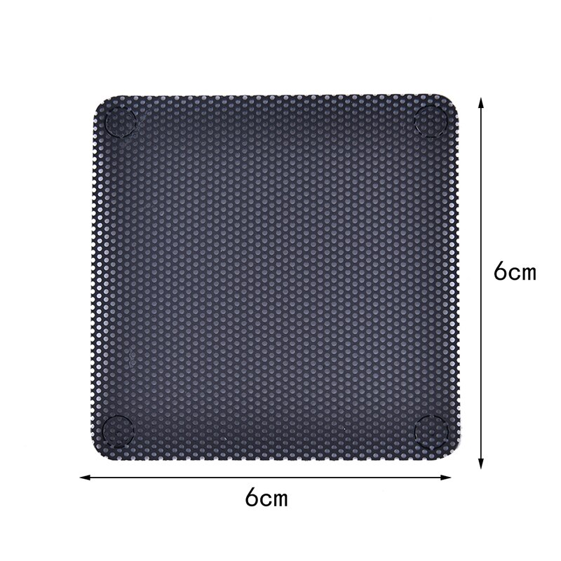 Pc Case Cooling Fans Magnetische Stof Filter Mesh Net Cover Voor Pc Case Cooling Fan Nieuw: 6cm