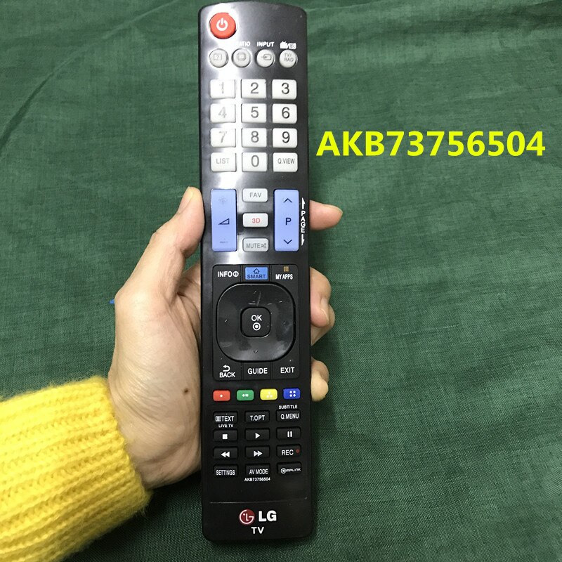 English version Suitable for LG LCD TV AKB73756504 remote control 22LV550 42LD490 22LV5500 English