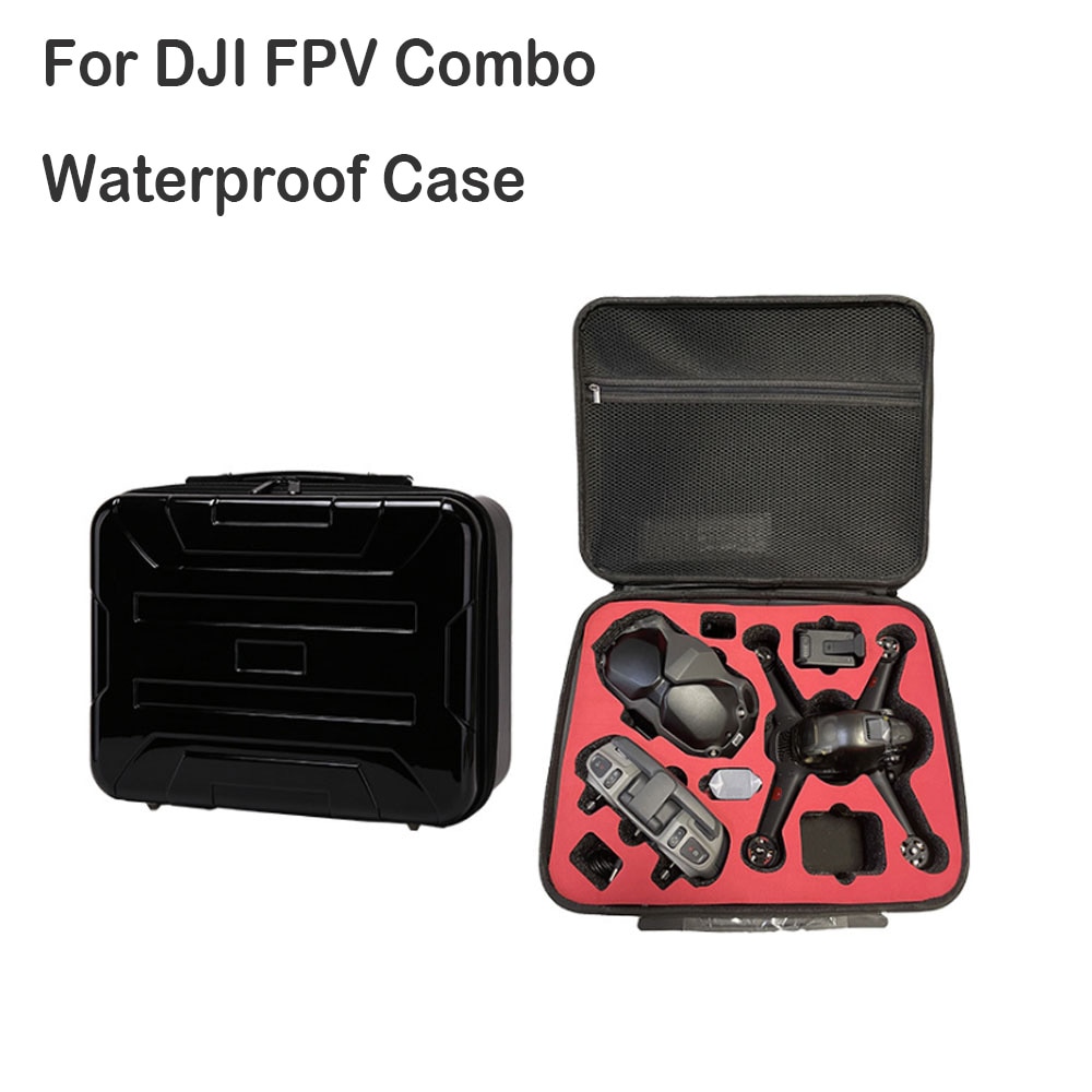 Dji Fpv Draagtas Hardshell Handheld Opbergtas Waterdichte Beschermende Doos Voor Dji Fpv Combo Drone Accessoires