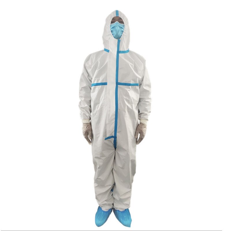 Anti- Dust 마스크 Hooded protective clothing Antibacterial Chemical Protective Dust-proof Clothing protection